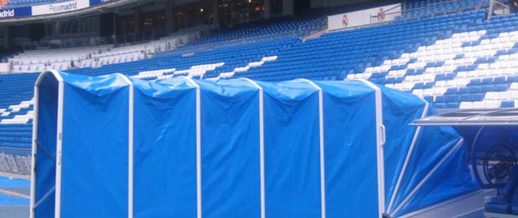 Celebrando un Hito: 20 Años del Proyecto de Toldos Esplugues en el Santiago Bernabéu