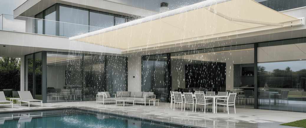 Toldos impermeables: la guía definitiva para proteger tu terraza de la lluvia